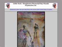 Tablet Screenshot of lndmemorialdayparade.com